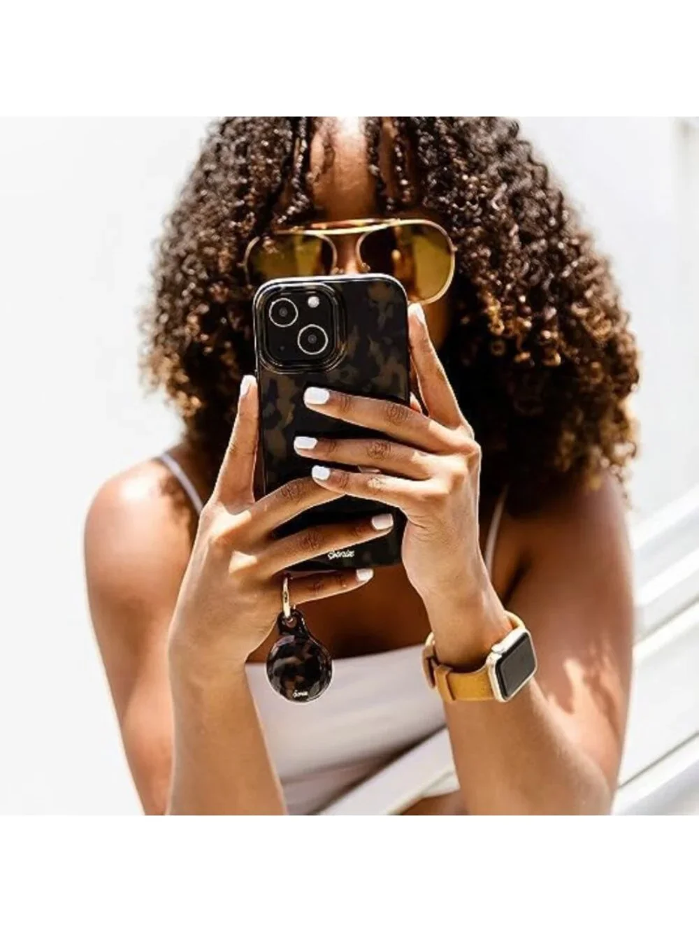 Stylish Tortoise Shell iPhone Case | MagSafe Compatible | 10ft Drop Protection